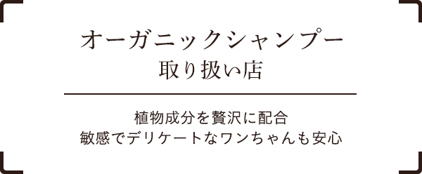 オーガニックシャンプー取り扱い店